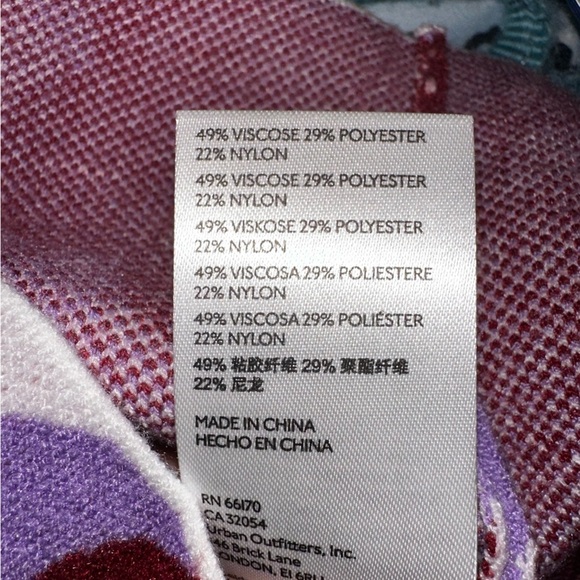 NWT Maeve by Anthropologie women’s knit retro floral pencil mini skirt M fall - Picture 8 of 8